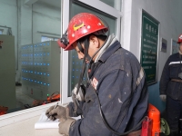 4月8日，mansion88明升外景拍摄团队在延安市黄陵县某煤矿进行实景拍摄