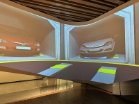 近日，mansion88明升完成了机勘院展厅异形屏内容制作